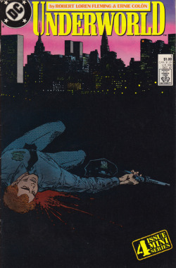 Underworld #1 (DC Comics, 1987). Cover art by Ernie Colon.From Oxfam in Nottingham.