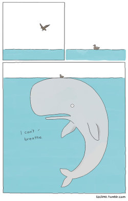 asylum-art:  When She’s Not Drawing The Simpsons, Liz Climo Makes Funny Animal Comics Artist on Tumblr  When Liz Climo isn’t busy drawing characters and storyboards for The Simpsons, she’s working on her own hilarious series of animal comics which
