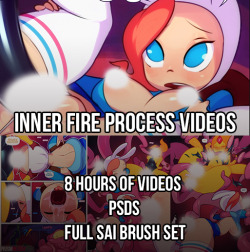 mylittledoxy:  &gt;&gt; BUY HERE ŭ &lt;&lt; This video packet includes: 4 sped-up process videos 4 full-length process videos 8 total hours of footage 4 PSD pages SAI Brushes 