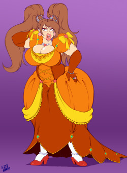 sutibaru:  [CM] Emp-Er-Rise by SutibaruArt    Flat color commission for gvsgdude89 of Rise Kujikawa from the Persona games, changed into an empress.   