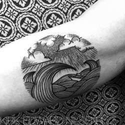 tattoofilter:  Illustrative style tattoo