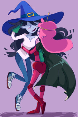 charcarts:I hope they get their slow dance together at the end of everything.. Im super emotional over Adventure Time ending tonight! It’s been such a wonderful 8 years filled with many adventures and friends! Bubbline was actually? One of my first,