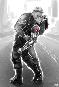 stuckyfanart:  Captain America: The Winter Soldier - The End By   Maxkennedy @ Deviantart  