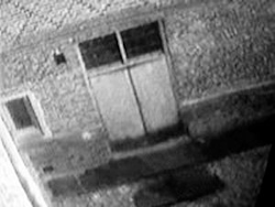 dylansindelar:  crazyrodeogirl:  cryptidsandoddities:  In late December of 2003, security cameras at Hampton Court Palace, a huge tudor castle near London, captured a startling image. Security guards were unsettled to repeatedly find a fire door open