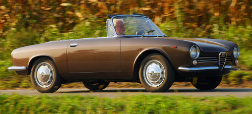 carsthatnevermadeitetc:  Alfa Romeo Giulia GT Spider Prototipo, 1963, by Bertone. This was Bertone’s proposal for a spider version of the first generation Giulia, designed by Ernesto Cattoni. It was based on Giulia GT, designed by Giugiaro when he was