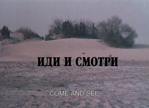 verachytilovas:COME AND SEE ‘Иди и смотри’ (1985) dir. Elem Klimovcinematography by Aleksei Rodionov