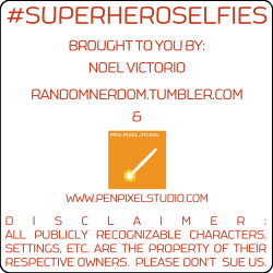 randomnerdom:  #SuperHeroSelfies, A Valentine’s Day Card collaboration