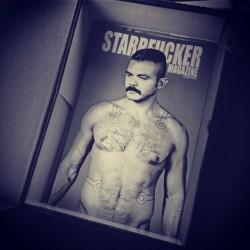 Some of my &ldquo;Vintage Leather&rdquo; series feat @craigvmoody is in the just released issue of @starrfuckermag 