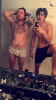 male-celebs-naked:  Scotty Sire and Toddy Smith