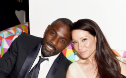 dailydris:  Idris Elba &amp; Lucy Liu at the HBO 2014 Emmys After Party - 08/25/2014 