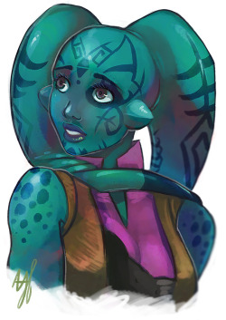 hagelslag:A twi’lek Star Wars FC that was requested of me. I don’t know enough about stor wors to make sure it’s accurate, but here goes.