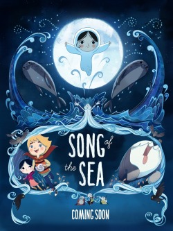 ca-tsuka:  Clean version of new poster for Song of the Sea animated feature film by Tomm Moore (Secret of Kells).