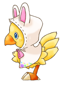 Easter Chocobo by Arcane66