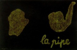 artist-magritte: The pipe, 1927, Rene Magritte https://www.wikiart.org/en/rene-magritte/the-pipe-1927 
