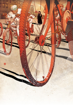 Victongai:  Wadjda Victo Ngai This Piece Runs In The Current New Yorker Magazine.