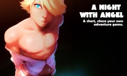 mylittledoxy: A NIGHT WITH ANGEL A CHOOSE YOUR OWN ADVENTURE GAME.  Starring Angel. A femboy I drew sometime ago.. ** PLEASE READ CONTENT WARNING BEFORE PLAYING. &gt;&gt;&gt;&gt; PLAY FREE HERE http://prismblush.com/night-angel-cyoa-game/ Please consider