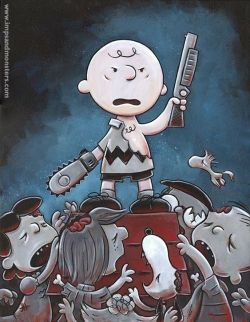 anielovenyc:  Peanuts/Army of Darkness by