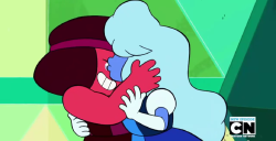 kuvorraislyfe:princessharumi:now we have another pair of canon red and blue ladies &lt;3  aNIMATED CANON LESBIANS ARE TAKING OVER AND I LOVE IT  MORE! MY BODY NEEDS MORE!!! &lt;3 &lt;3 &lt;3 &lt;3