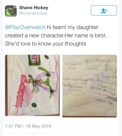 titenoute:  lornacrowley:  rectaljustice:  overwatchtemp:  The overwatch crew just made something adorable  Like I’m an actual fucking artist and so are a million god damn other people on the planet and the person being recognize for their art by a