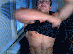 tumblinwithhotties:  Jamie Dominic - his leaked gay sex tape was HOT.  Since it keeps getting pulled down enjoy these yank gifs.