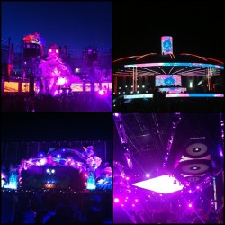 anthonylegaspi:  some of thee stages in EDC! I guess purple is the “In color lol #plur #edc #epicnight #weareravers #werolling #fckyea #omg #partofhistory