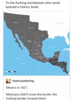 assbuttsthatfondue:  caliphorniaqueen:  wassup-bihh:  Duh… wtf yu think it’s so many Spanish street names lol  ^ and whole cities. Los Angeles? San Francisco? lol  ^ and states. Colorado? Nevada? 