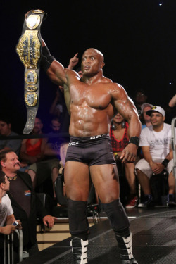 fishbulbsuplex:  TNA World Champion Lashley