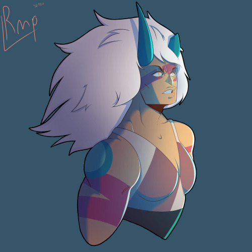thenotsoladylikerose:so close to the end! im going to miss this show when it ends it was one of the things that inspired me to draw so i drew jasper!