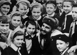 sovtime:  Фидель Кастро в Мурманске. СССР. 1963 год. Fidel Castro in Murmansk, Soviet Union. 1963. 