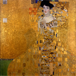 Gustav Klimt.Â Portrait of Adele Bloch-Bauer I.Â 1907.