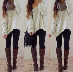 buytrends-fans:  BuyTrends   Loose  Pullover  »&gt;Click here to get it     I want this whole outfit tbh