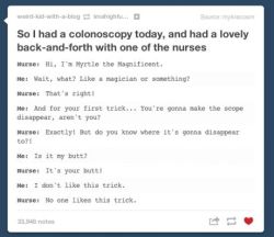 lol   Fuck&hellip; most nurses I meet are just bitchy, greasy slutbags.  Jealous.