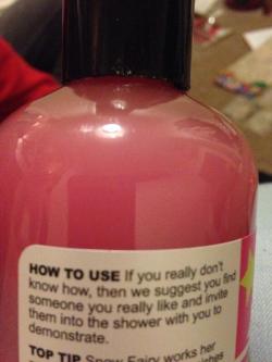 pika-brew:  memeguy-com:  I didnt know body wash could be so sexy and condescending  Every time I see this post I think it’s a fire extinguisher and I get really confused   you must be really hot if you think youll need a fire extinguisher in the shower