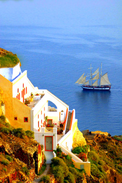 bonitavista:  Santorini, Greecephoto via stacey