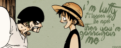 Kisachis:  Luffy's First Offer To Join The Crew. 