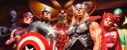 super-nerd:  Avengers &amp; Justice League by Alex Ross 