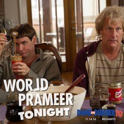 dumbtomovie:  Is the world ready for the Dumb and Dumber To World Premiere tonight?! Well, ready or not, here we come! November 14 is so close you can almost taste it! 