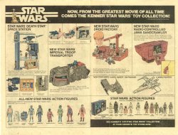 alexhchung:  Kenner Star Wars toy ads from comic books in 1980.  