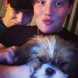Me my boy and his doggy mimi #gay #gayboy #gayboys #slut #boyfriend #love #doggy