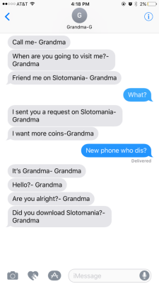 bleachers12:  longful:  haphazardlyliving: catsaretight:   longful:  When you have to ghost grandma… Can you guys please download this game and add her so she can get coins and stop bothering me?? DOWNLOAD LINK  Don’t forget to add her: littlegrandmag