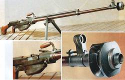 whiskeyandspentbrass:  Simonov anti-tank rifle. The SKS is largely based off of a scaled down version of this action.