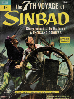 The 7th Voyage Of Sinbad comic (World Distributors, 1958).From a charity shop in Nottingham.