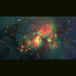 Yellow Balls in W33 #nasa #apod #w33 #spitzer #milkyway #galaxy #stars #science #space #astronomy