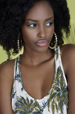 crystal-black-babes:  Kanani Abdillahi - African Black Models with Natural, Curly an Afro Hair styles Black Natural Hair, Afro Hair, Ebony Curls - Picture Gallery | Black Models from Africa
