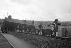 secretcinema1:Children Going Home From School. Bacup, Lancashire, 1977, Martin Parr