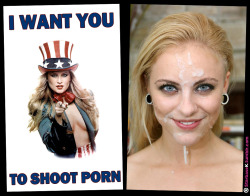 lucygirl:  starbasek:It’s as American as Apple Pie… Imagine getting an serious offer. What would you do ;)