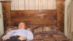 pantsareunwelcome:  this gif screams america  So what happens when he and his wife are having sex and her head hits the headboard?  Does the shotgun conk her on the head?  If so I hope the trigger has a pretty hard pull.  Otherwise, she might end up