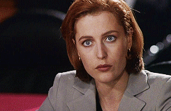 somanypetals:  Dana Scully and Fox Mulder in today’s episode of &ldquo;You two are literally fooling no one.&rdquo; 