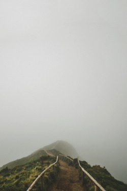 avenuesofinspiration:  Foggy Path | Photographer © | AOI