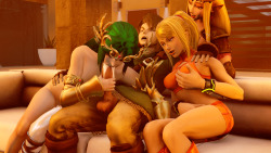 w33-w33:  Well, Zelda seems to be ok with sharing Link like this. 